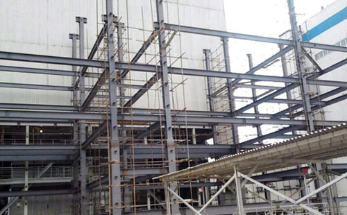 祁连钢结构安装